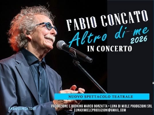 FABIO CONCATO in concerto con “Altro di me”