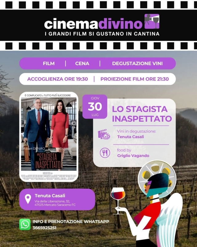 Cinema DiVino a Mercato Saraceno