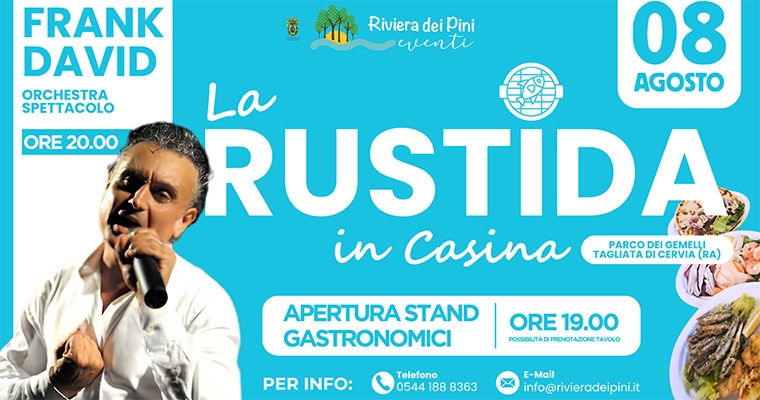 RUSTIDA IN CASINA Tagliata di Cervia