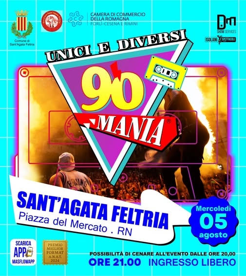 90MANIA – Unici e Diversi