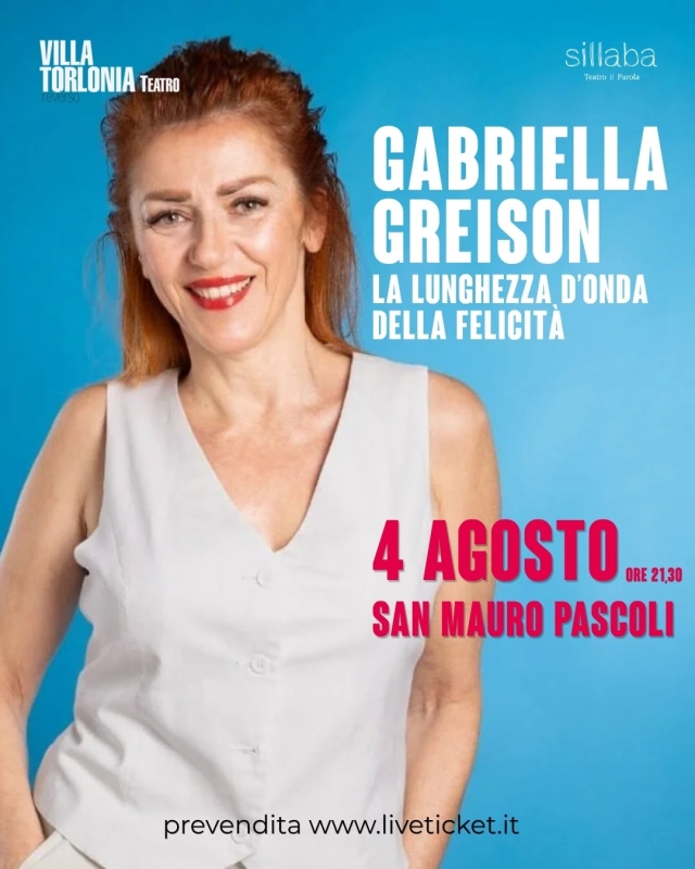 Gabriella Greison - La lunghezza d'onda della felicità