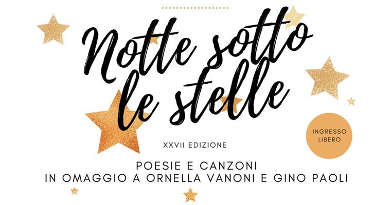 Notte sotto le Stelle omaggio a Ornella Vanoni e Gino Paoli