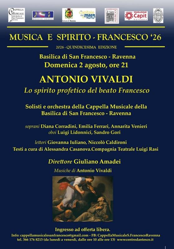 Vivaldi, lo spirito profetico del beato San Francesco