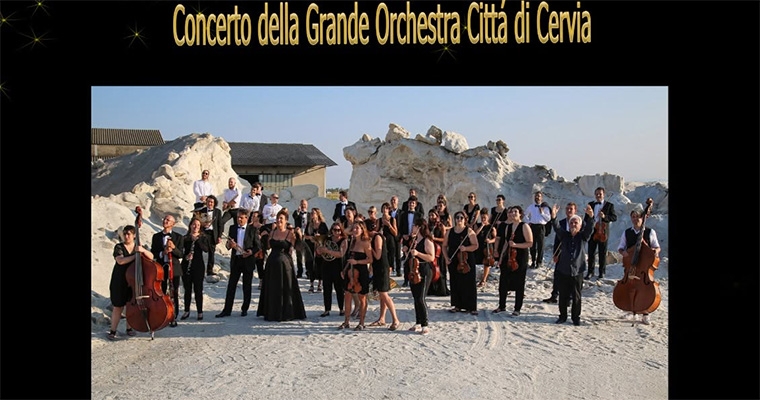 Serata sotto le Stelle con la Grande Orchestra Citta' di Cervia.