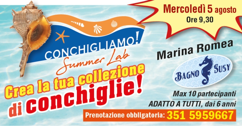 Conchigliamo! Summer lab