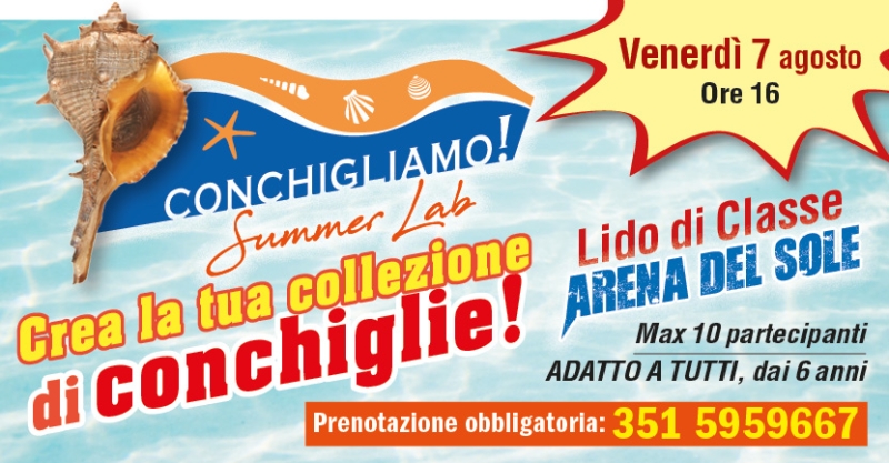 Conchigliamo! Summer lab