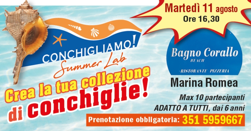Conchigliamo! Summer lab