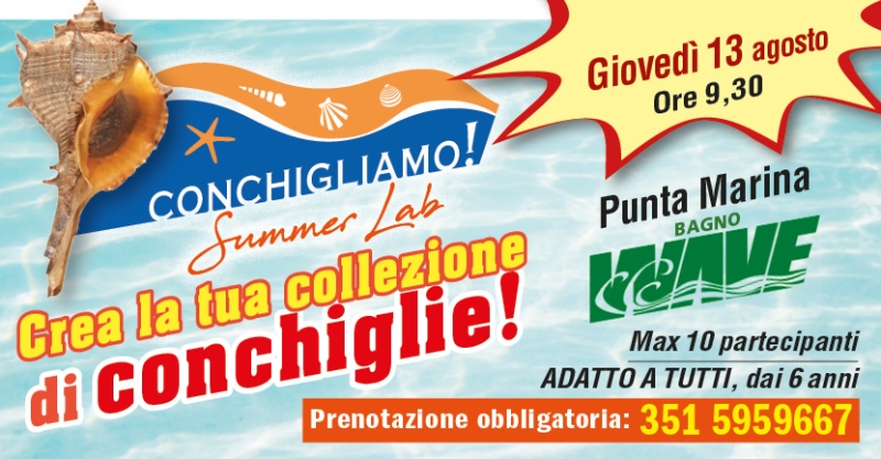 Conchigliamo! Summer lab