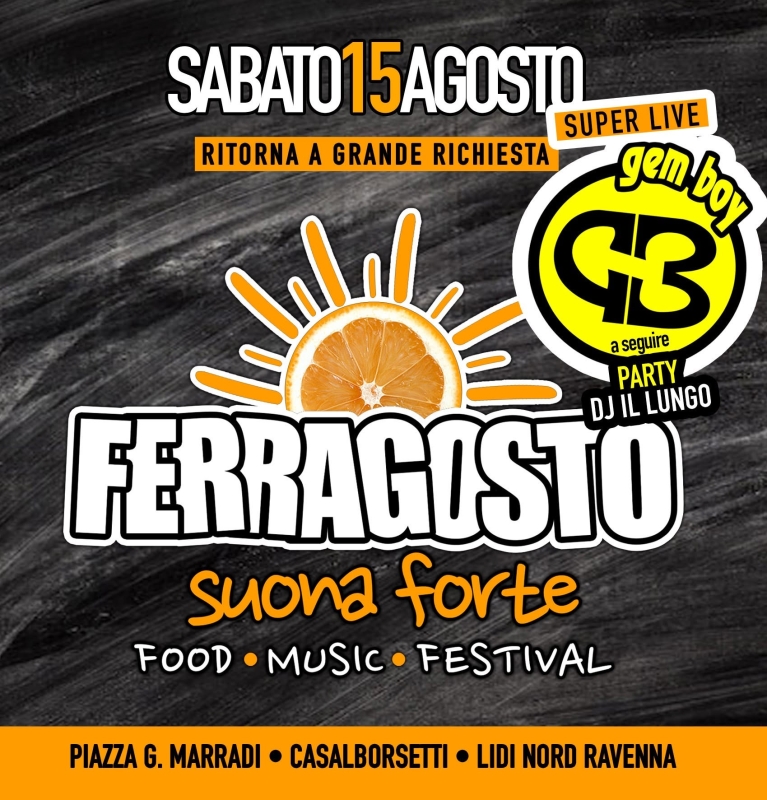 Ferragosto Suona Forte Casalborsetti