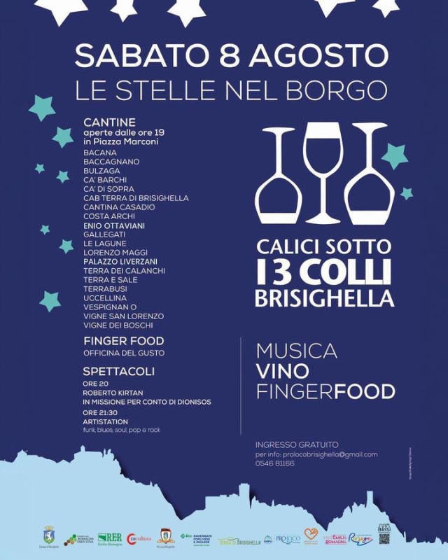 Calici sotto i tre colli