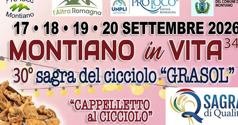 33ma ed. di Montiano in Vita e la 30ma ed. della Sagra del Cicciolo