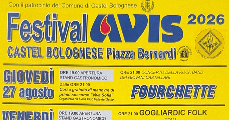 Festival Avis Castel Bolognese 2026