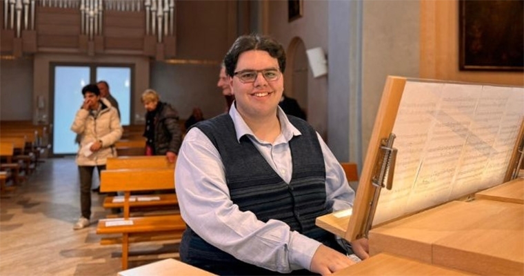 Il giovane organista Riccardo Cova ospite dei “Concerti di Stella Maris”