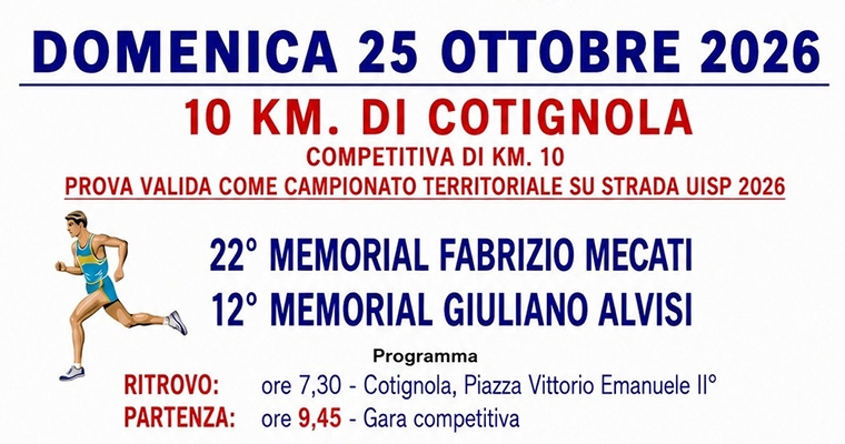 10 KM DI COTIGNOLA
