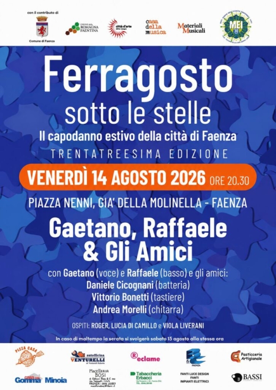 Ferragosto sotto le stelle - Faenza