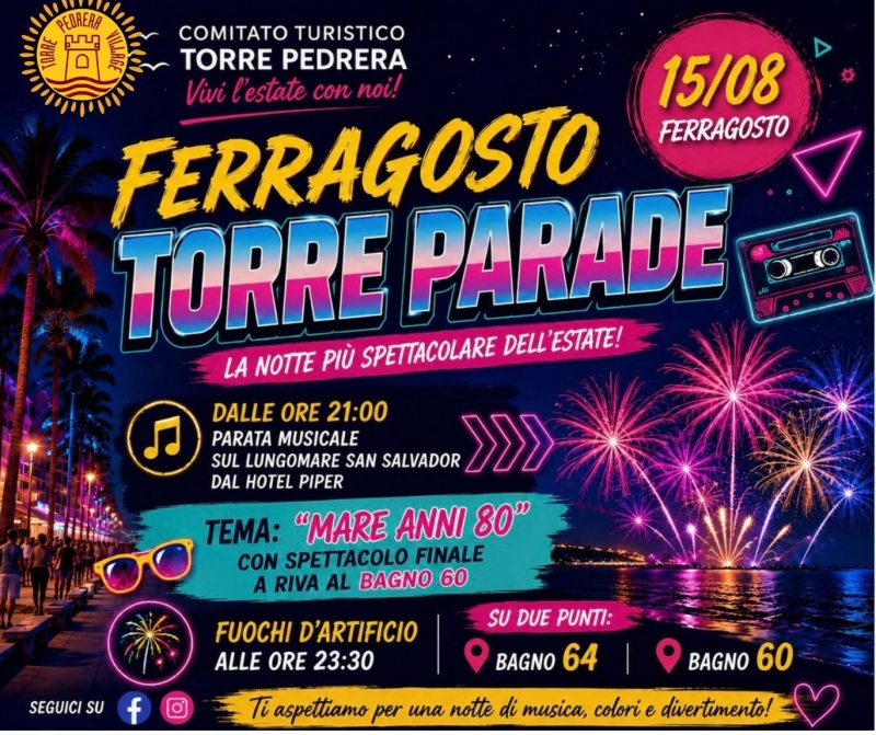 Ferragosto a Torre Pedrera 2026