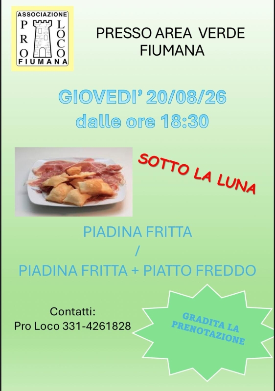 Serata sotto la Luna