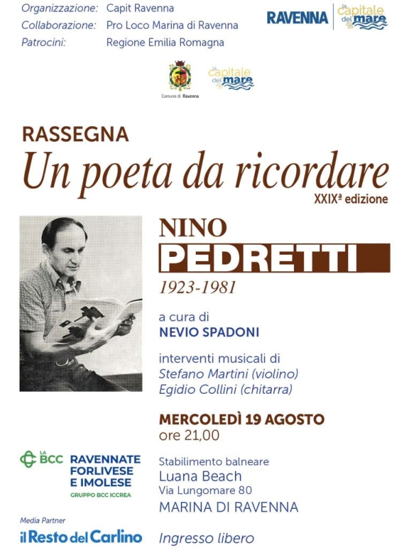Un poeta da ricordare: Nino Pedretti