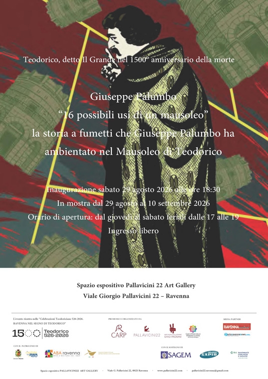 16 possibili usi di un Mausoleo: la mostra a fumetti di Giuseppe Palumbo a Ravenna