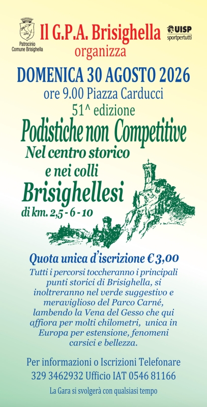 Camminata Centro Storico e Colli Brisighella