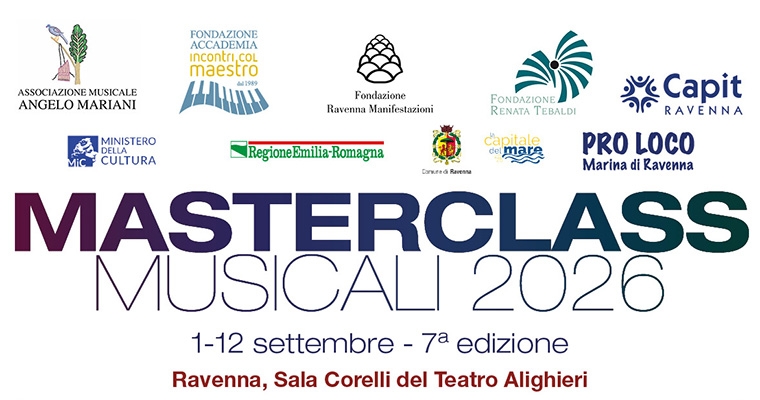 Masterclass Muscicali 2026