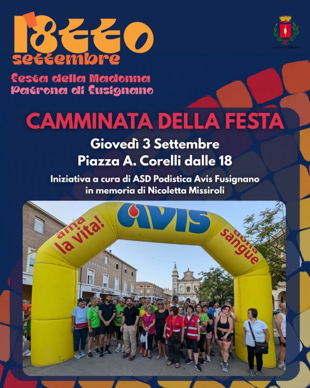 Fusignano Camminata Nicoleta Missiroli