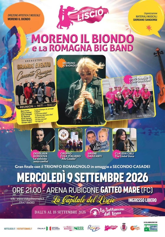11a Notte del Liscio a Gatteo Mare e Rimini