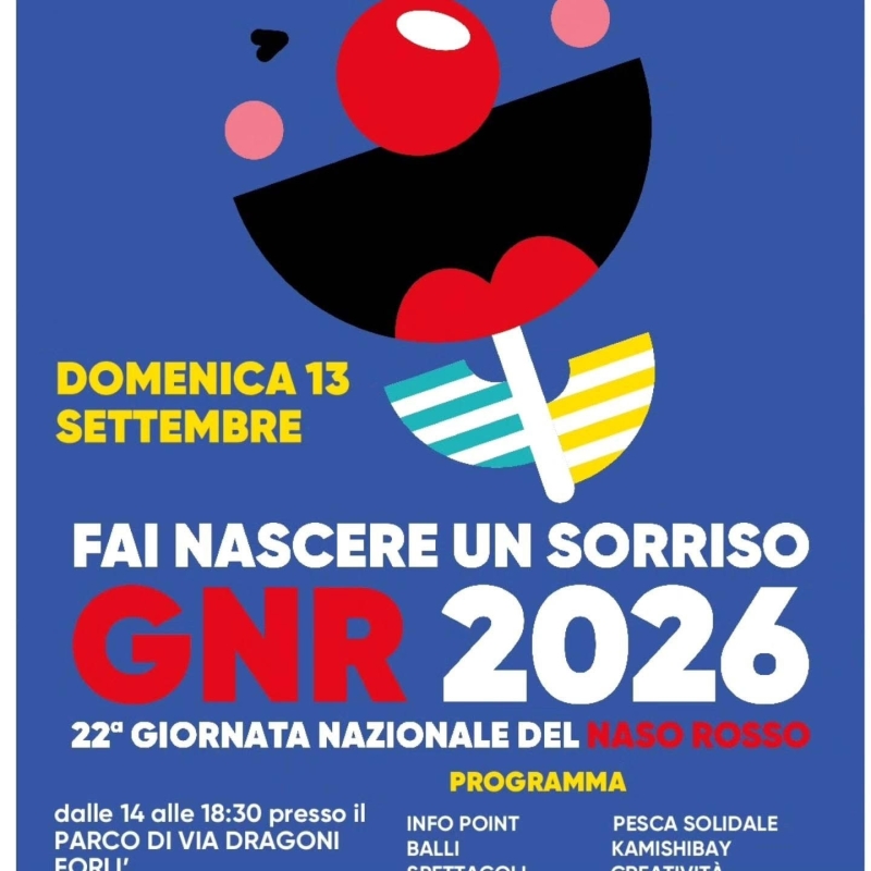 22a giornata nazionale del naso rossso