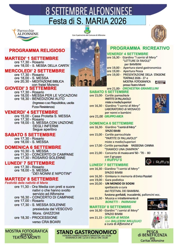 Festa S.Maria Alfonine