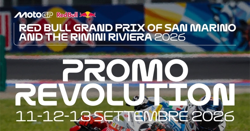 RED BULL GRAND PRIX OF SAN MARINO AND THE RIMINI RIVIERA 2026