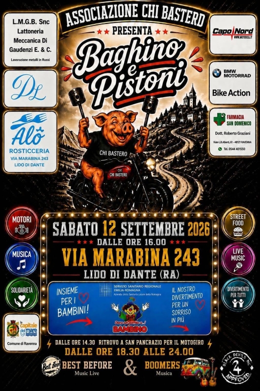 Baghino e pistoni