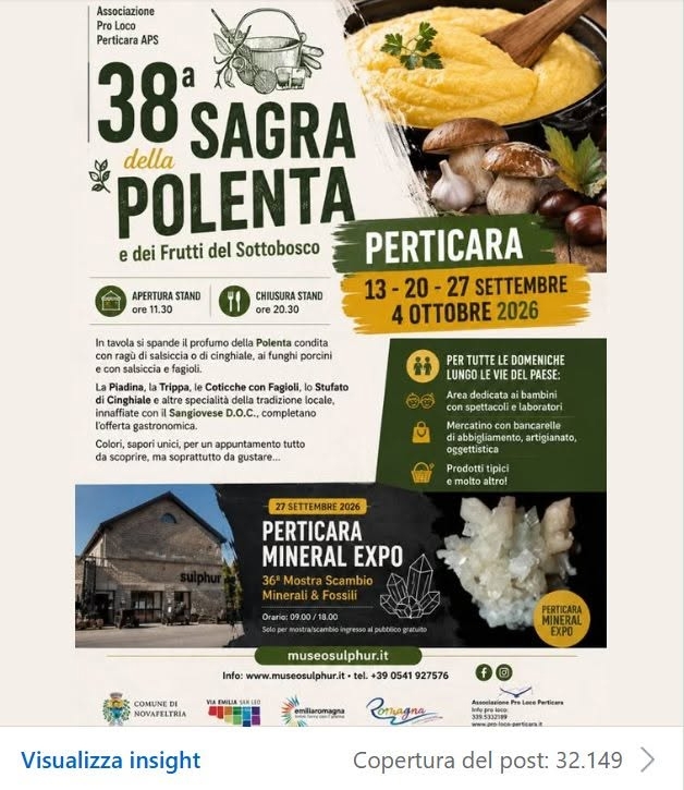 Sagra della Polenta e dei Frutti del Sottobosco