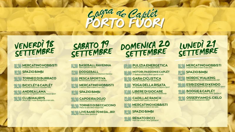 Sagra de Caplét (Porto Fuori)