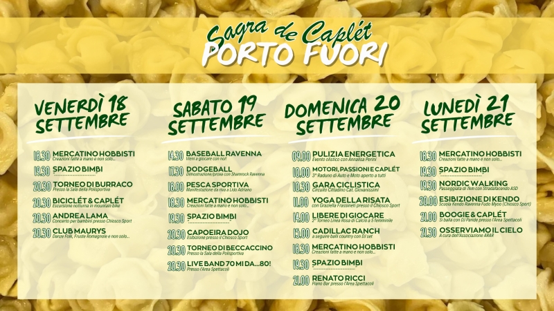 Sagra de Caplét (Porto Fuori)