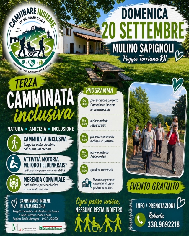 Camminare insieme in Valmarecchia