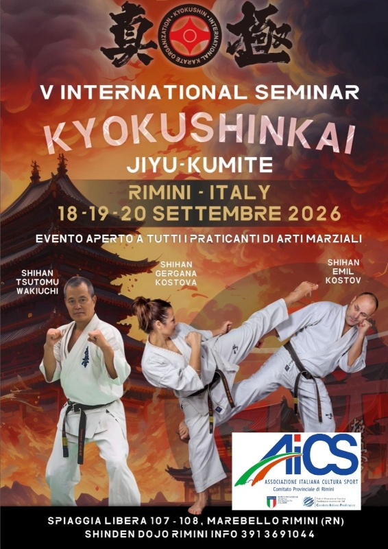 Rimini V Stage Internazionale Karate Kyokushinkai
