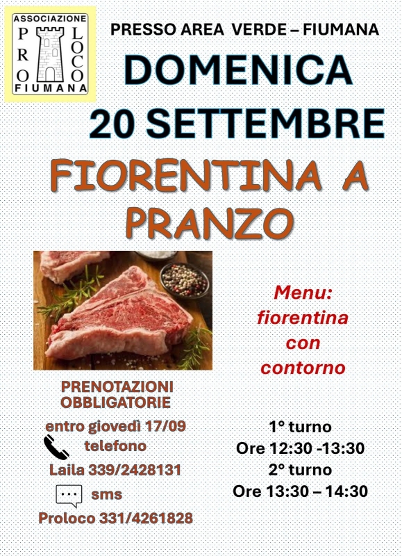 Fiorentina a pranzo