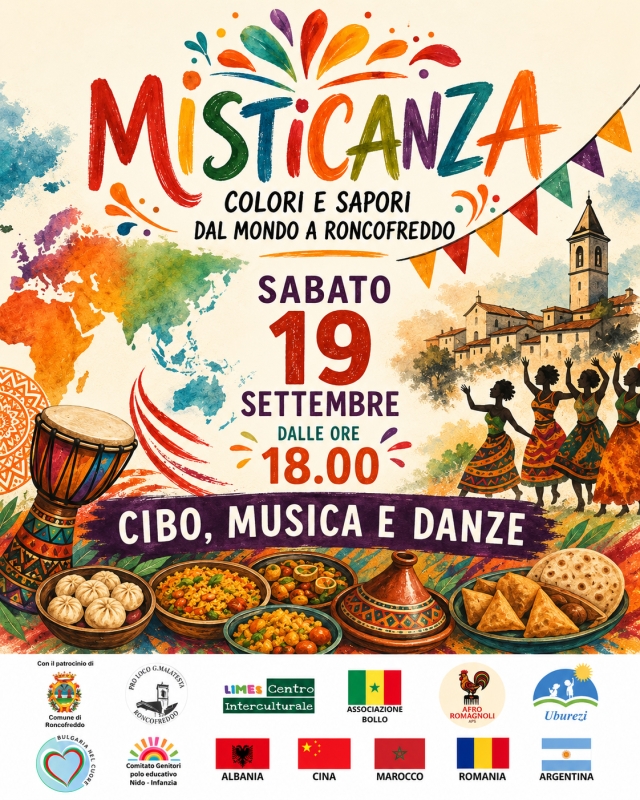 Misticanza Colori e Sapori dal Mondo a Roncofreddo
