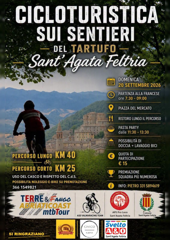 Cicloturistica sui sentieri del tartufo