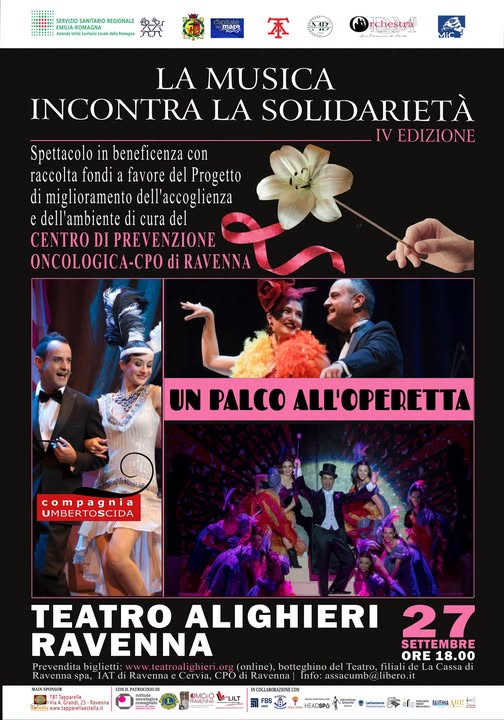 La Musica incontra la solidarietà Un palco all’operetta