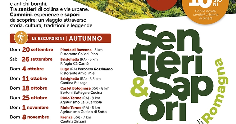 Sentieri&Sapori – Dalla collina alla pineta