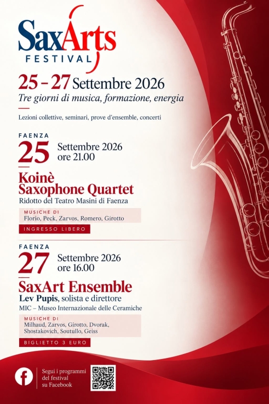 Festival Internazionale Saxofono Faenza
