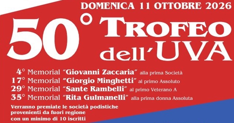 50esimo Trofeo Dell'Uva San Pancrazio