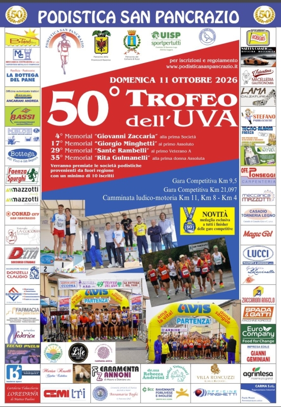 50esimo Trofeo Dell'Uva San Pancrazio