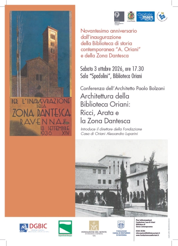 90 anni della Biblioteca Oriani e della Zona Dantesca