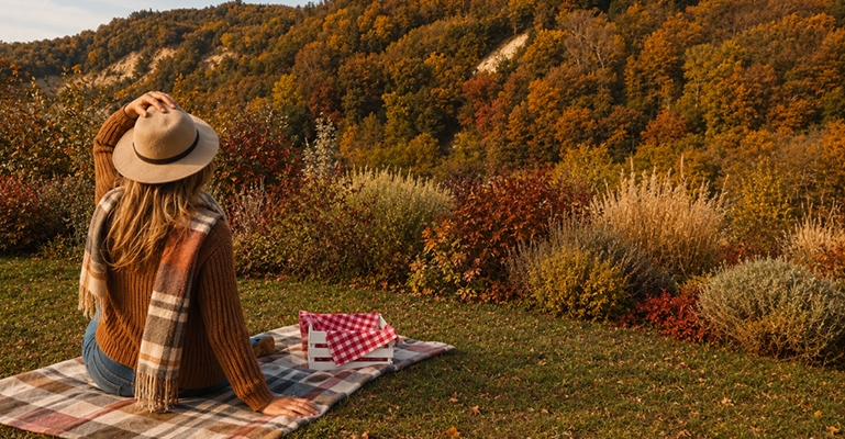 Picnic tra i profumi d’autunno