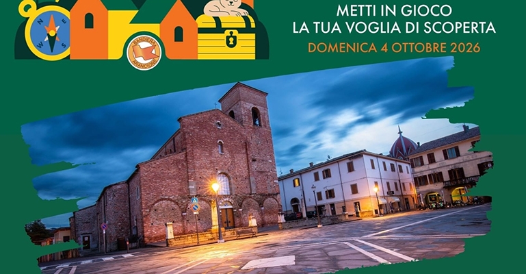 Caccia alle bandiere arancioni del Touring Club a Sarsina!