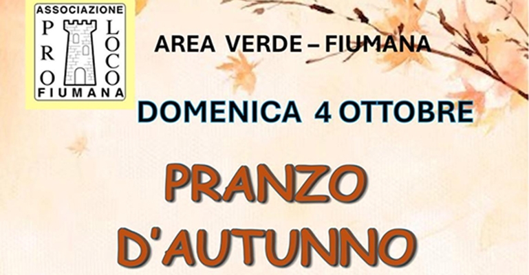 Pranzo d'autunno