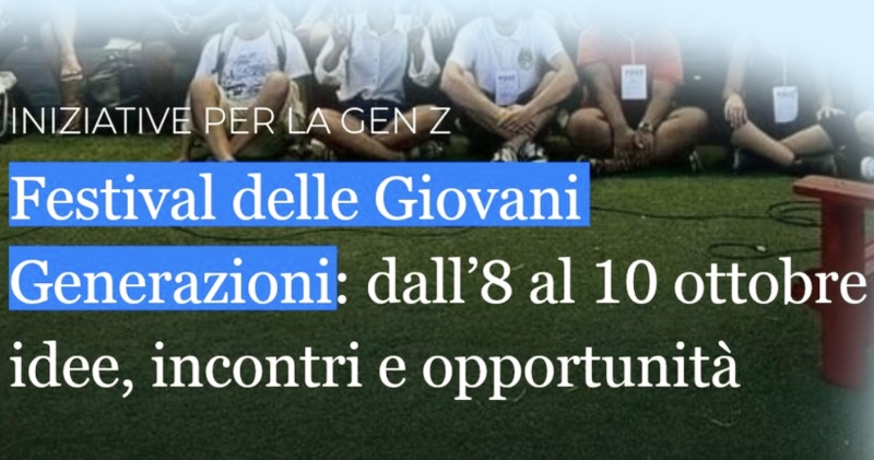 Festival delle giovani generazioni