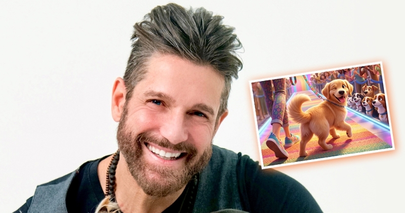 Sfilata canina con Edoardo Stoppa